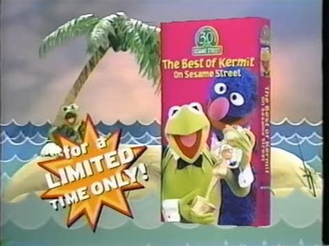 closing to sesame street vhs|More.